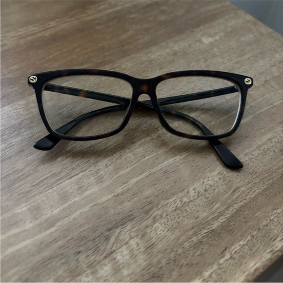 Gucci Brown Tortoiseshell Eyewear - Picture 3 of 5